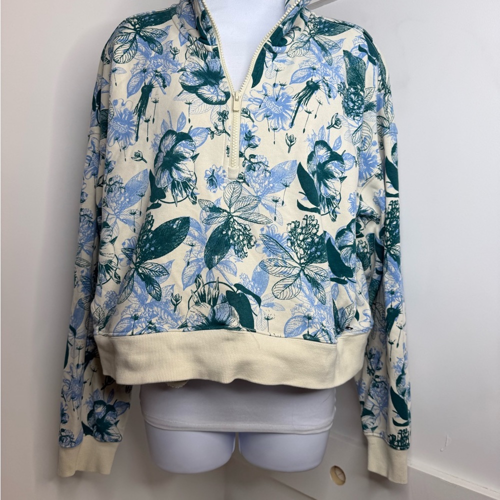 Fabletics Floral Print Women's Half Zip